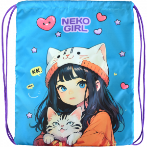 Сумка для сменной обуви 350*430 мм, NekoGirl 7040571