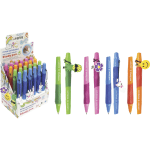 Ручка шариковая шк Study Pen ,синяя ,07мм , для правшей ,deVENTE 5073877 