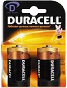 Батарейка DURACELL LR20-С2 Plus, D/373, 1шт.