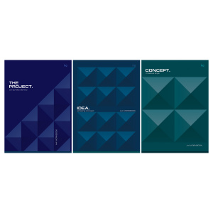 Тетрадь 60л, А4, офсет,  обл. мел. карт., Monocolor. Corporate identity , клетка, Т4ск60 63253