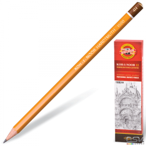 Карандаш чернографитный KOH-I-NOOR 1500, 4H