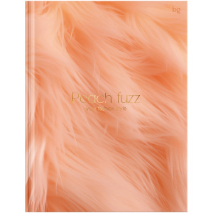 Тетрадь 80л, А5, бизнес-блокнот Peach Fuzz ,клетка ,soft-touch ламин.ББ5т80_лc_тф 38087