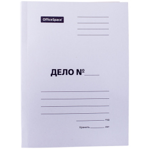 Папка скоросшиватель "Дело" 280 г/кв.м ,немелованный ,225338