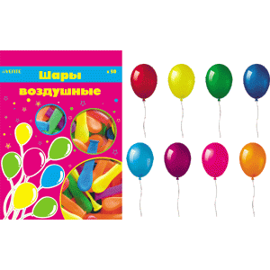Воздушный шар, диаметр до 30см (12"), перламутр ,100% латекс, 1шт (50 шт/уп) 9061101