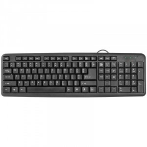 Клавиатура проводная Defender HB-420  USB, черный 45420