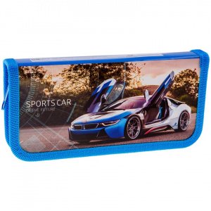 Пенал для ручек, 1отд., ArtSpace, на молнии, "Sports Car", 190х90, 30П18_ПК2_10606