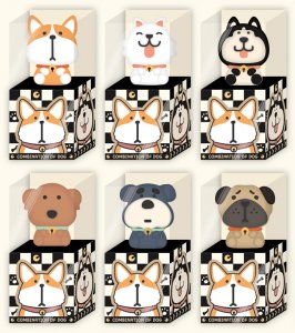 Точилка deVENTE Combination of Dogs, 1 отв., Velvet touch 8031412