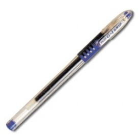 Ручка гелевая PILOT синяя 0,5мм с резин манжетой, BLGP-G1-5, Япония