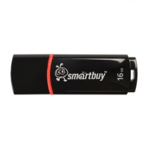 Флэш-драйв 16 Гб Smartbuy, черная Crown Black