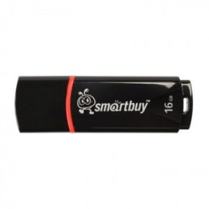 Флэш-драйв 16 Гб Smartbuy, черная Crown Black