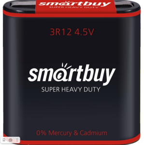 Батарейка Smartbuy солевая 3R12/1S1 шт/бл