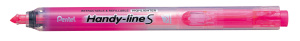 Маркер выделитель текста Pentel, розовый.,автоматический Handy-line S флуор.,1-4.5 мм, SXS15 