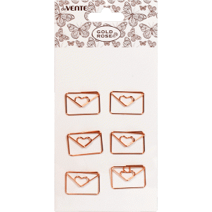 Скрепки Gold Rose Envelope deVENTE 4135008