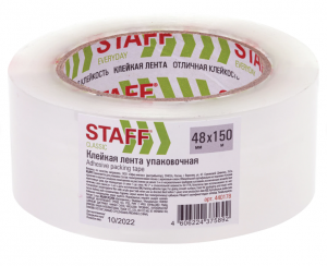 Скотч канцелярский 48 х 150 прозрачный,40 мкм 440178