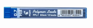 Стержни для карандаша 0,7мм, HB, PILOT, Япония