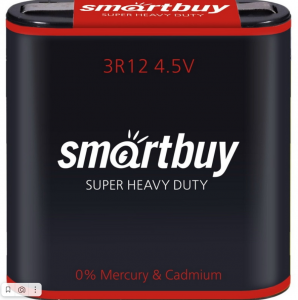 Батарейка Smartbuy солевая 3R12/1S1 шт/бл