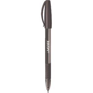 Ручка шариковая  Alira, черная 0,7мм , грип , 5073330