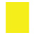 Этикетки самоклеящиеся А4, 78 г, желтый неон, Lomond, 2040005, 1 лист
