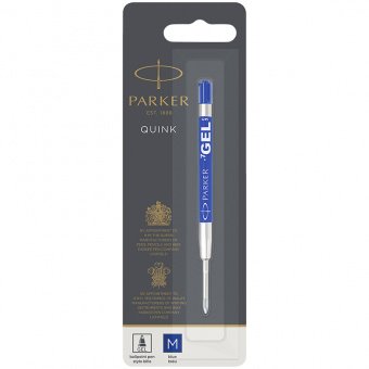 Стержень гелевый Parker Gel Ball Point, синий 1 мм, 98 мм ,блистер 1950346