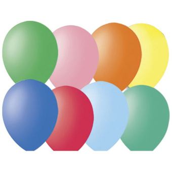 Воздушный шар, диаметр до 30см, 100% латекс, 1 штука
