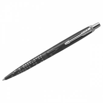 Ручка PARKER шариковая Jotter New York Black CT ,синяя 1.0мм, кнопочк пода.уп. 2187554