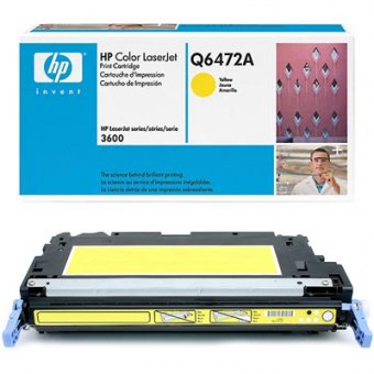 Q6472A/Q7582A Картридж HP CLJ 3600 yellow 4000 стр original