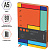 Блокнот ежедневник А5, 136л., кожзам, Berlingo "Color Block", оранжевый срез, с рисунком UD2_02S03 