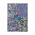 Тетрадь 80л, А4, бизнес-блокнот Color mosaic ,клетка ,мат. ламин. 80ББ4В1_22023