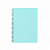Тетрадь 80л, А5, на спирали, клетка ,Pastel Mint, пласт. обл., 53700