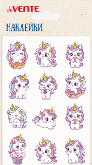 Набор наклеек  Unicorn pony 100х150мм 8002474