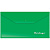 Папка конверт пласт. с кнопкой, А6(Евро), зеленая, 180мкм, AKk_06304