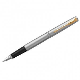 Ручка PARKER перьевая Jotter Royal Stainless Steel GT, 1мм, подар.уп.2030948