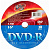 ДИСК DVD-R 16*4,7 GB "UMNIK"  1шт