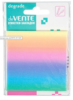 Блок-кубик deVENTE Degrade, 76х76мм. 50л пластик 2011445