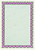 Бумага для сертификатов, фиолетово-зеленая, А4, 115г/кв.м., с вод. знак., 1лист