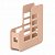 Вертикальный накопитель 75мм, розовый , ErichKrause ,55603