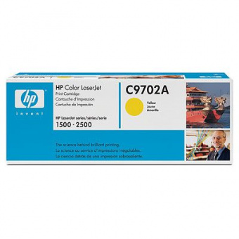 Картридж лазерный HP C9702A (Yellow) для СLJ 2500/1500 / Оригинал