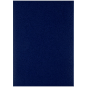 Папка адресная А4 , бумвинил, синяя, без надписей, 277211