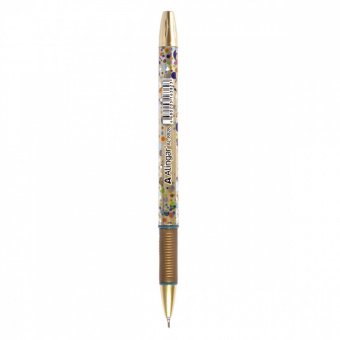 Ручка шариковая Alingar Anhlon office игол., синяя, 0,7 мм, грип AL 8928