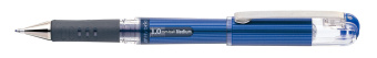 Ручка гелевая Pentel, Hybrid Gel Grip DX 1.0мм, синяя, К230