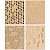 Тетрадь 48л, А5, блок офсет, обл. мел картон, Kraft pattern, клетка, ассорти, 276147/22282