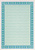 Бумага для сертификатов, синяя рамка, А4, 115г/кв.м., с вод. знак., 1лист 4052