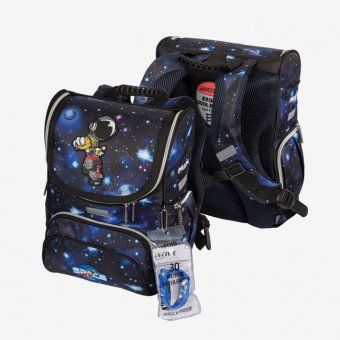 Рюкзак Mini. Astronaut" школьный жесткий 35x26x20 см (14 л) 7030307