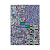 Тетрадь 80л, А4, бизнес-блокнот Color mosaic ,клетка ,мат. ламин. 80ББ4В1_22023