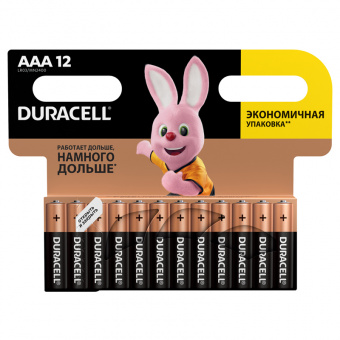 Батарейка AAA, DURACELL Basic, 1шт.