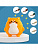 Точилка deVENTE Fat Cat, 1 отв., soft touch 8031311