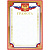 Бланк "Грамота", А4, красная рамка, с гос. символикой, 234042/10566
