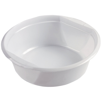 Одноразовые суповые тарелки 0,6л, бел., хол/гор, пласт, 50шт/уп