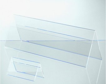 Подставка двухсторон. для презентаций 300 х 100мм, №21, 31581, 28686, горизонтальная