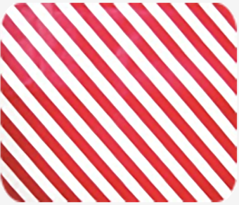 Подарочная упаковка, Бумага тишью Красные полоски на белом, 70х50см, 5л., 17г/кв.м., 8114922